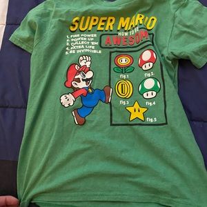 Mario t shirt size am